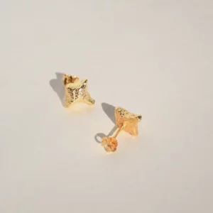 Gold Lodestar Earrings